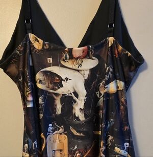 Blackmilk The Garden Of Unearthly Delight Bosch Longline Strappy XXL